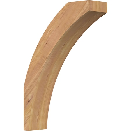 5 1/2"W x 18"D x 26"H Thorton Smooth Knee Brace, Western Red Cedar